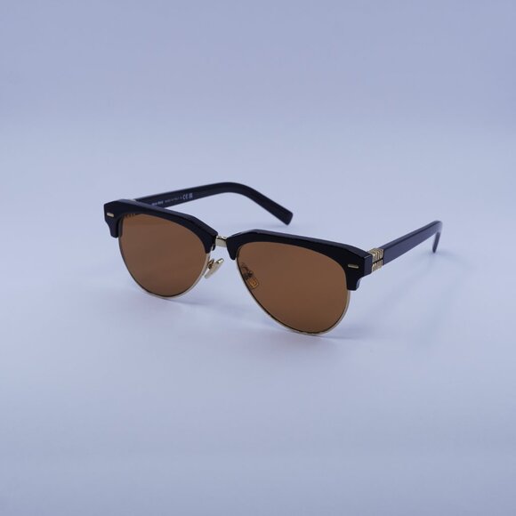 Miu Miu MU09ZS 1AB2Z1 Sunglasses Black Aviator Frame main image 8